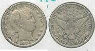 USA Half Dollar 1912-P Silver Barber 50c Philadelphia Mint - SS804 -