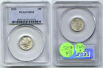 USA Dime Mercury Silver PCGS MS66 Certified - Philadelphia Mint - K642 -