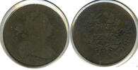 USA Large Cent Draped Bust Penny - Large Fraction - L455 -