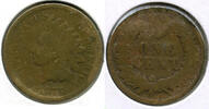 USA Indian Head Cent Penny - L554 -