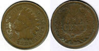 USA Indian Head Cent Penny - L555 -