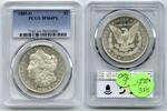 USA Dollar 1885-O Morgan Silver PCGS MS64 PL Certified - New Orleans Mint - L960 -