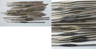 Sonstiges Lot of (24) Metal Crochet Hooks - Various Sizes - P128 -