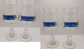 Sonstiges Elvis Presley Guitar Stem Glass Set of 4 - RK242 -