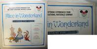 Sonstiges Alice In Wonderland Disney Vinyl Record Album Listening Story Lesson - P167 -