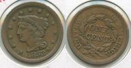 USA Large Cent Penny Copper Coin 1C - RK297 -