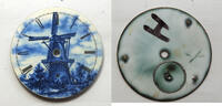 Sonstiges  Hampden 18 Size Smock Stage Dutch Windmill Pocket Watch Porce... 33.51 £  +  17.09 £ shipping