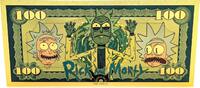USA Banknoten  Rick and Morty Rick Sanchez $100 24K Gold Foil Plated Bil... 2.94 £  +  17.09 £ shipping