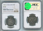 USA ARR & RAYS 50C NGC VF35 Silver Coin - RK339 -