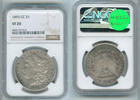 USA Morgan Dollar $1 NGC VF20 Silver Coin - RK344 -