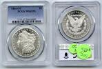 USA Dollar 1884-CC Morgan Silver PCGS MS62 PL Certified - Carson City Mint - P20 -