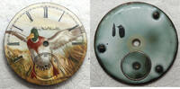 Sonstiges  Mallard Duck Elgin 18 Size Hunting Color Pocket Watch Porcela... 33.51 £  +  17.09 £ shipping