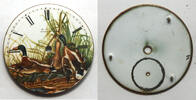 Sonstiges  Waltham 18 Size Mallard Drake Hen Duck Bird Pocket Watch Porc... 33.51 £  +  17.09 £ shipping