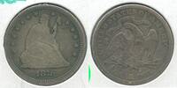 USA Seated Liberty Quarter 1876-S Silver - San Francisco Mint - ER499 -
