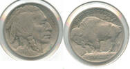 USA Buffalo Nickel 1913-P Type 1 Coin - Philadelphia Mint - ER488 -