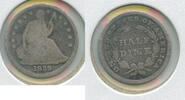 USA Half Dime Silver - Philadelphia Mint - ER593 -