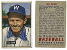 Other  Gil Coan 1951 Bowman Gum Baseball Picture Card - Washington Senators - K677