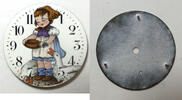 Other New York Standard 18 S Hummel Be Patient Pocket Watch Porcelain Dial Duck LW414 -