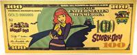 US Paper Money Scooby-Doo! Scooby Doo Daphne Blake $100 24K Gold Foil Plated Bill Note XX194 -