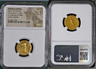 ROMAN EMPIRE Nero. AD 54-68. AV Aureus (18mm, 7.14 g, 5h). Rome mint. AV Aureus Nero, AD 54-68 NGC F Strike: 5/5 Surface: 3/5