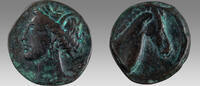 Africa Shekel 300 BC CARTHAGE. Circa 300-264 BC. Æ Shekel(?) (18mm, 4.68... 279.23 £  +  40.95 £ shipping