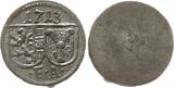 Salzburg, Erzbistum Einseitiger Pfennig 1713 Franz Anton von Harrach, 1709 - 1722 EF mit Prägeglanz