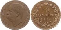 Italien, Königreich 10 Centesimi Umberto I., 1878 - 1900 -