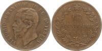 Italien, Königreich 10 Centesimi Vittorio Emanuele II., 1861 - 1878 -