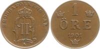 Schweden, Königreich 1 Öre Oskar II., 1872 - 1907 -