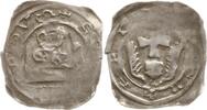 Erzbistum Salzburg Friesacher Pfennig Eberhard II., 1200 - 1246, Bischof m. Krummstab u. Schlüssel / Engel m. Flügeln -