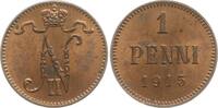 Finnland Penni Nikolaus II. von Russland, 1894-1917 -