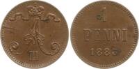 Finnland Penni Alexander III. von Russland, 1881 - 1894 -