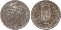Frankreich, Königreich 1/2 Franc Paris, Karl X., 1824 - 1830 -