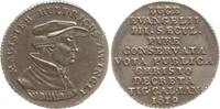 Schweiz-Zürich Silberabschlag vom Dukaten auf die 300-Jahrfeier der Reformation in Zürich, Ulrich Zwingli -