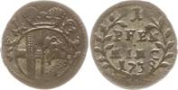 Fulda, Bistum Pfennig Amandus von Buseck, 1737 - 1756 -