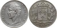 Frankreich, Königreich 5 Francs Karl X., 1824 - 1830, Paris -