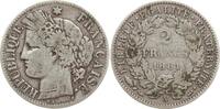 Frankreich, 3. Republik 2 Francs Typ Cérès, Paris -