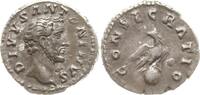 Römische Kaiserzeit Denar Divus Antoninus (Prägung unter Marcus Aurelius), CONSECRATIO, Adler auf Globus -