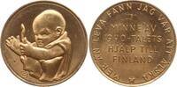 Finnland Vergoldete Bronzemedaille Wohltätigkeitsmedaille der finnischen Kinderhilfe -