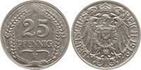 Kaiserreich Deutschland 25 Pfennig -