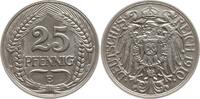 Kaiserreich Deutschland 25 Pfennig -