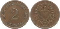 Kaiserreich Deutschland 2 Pfennig -