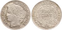 Frankreich, 2. Republik 20 Centimes Paris, Typ Cérès -