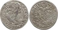 RDR, Haus Habsburg, Schlesien Groschen (3 Kreuzer) Leopold I., 1657 - 1705, Breslau -