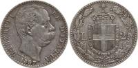 Italien, Königreich 2 Lire Umberto I., 1878 - 1900 -