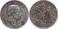 Sachsen, Königreich 3 Mark Friedrich August III., 1904 - 1918 -