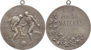 Schweiz, Stadt Winterthur Tragbare Silbermedaille (990) Preismedaille Fußball, FC Winterthur (gegr. 1896), F.C.W. Für 50 Matches -