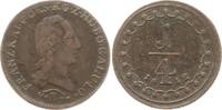 RDR, Haus Habsburg 1/4 Kreuzer Franz II.(I.), 1792 - 1835, Kremnitz -