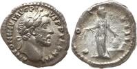 Römische Kaiserzeit Denar Antoninus Pius, 138-161, Annona steht n.l., hält Kornähren, l. Hand auf Modius -