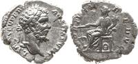Römisches Kaiserreich Denar Septimius Severus, 193 - 211, Fortuna sitzend n.l. hält Ruder und Füllhorn -